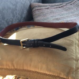 EUC Coach glove tanned cowhide belt